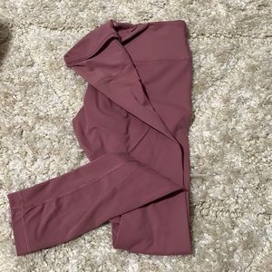 Yogalicious leggings size S light mauve